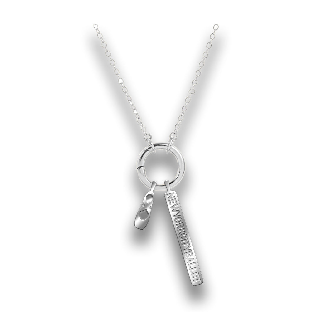 New York City Ballet Charm Necklace
