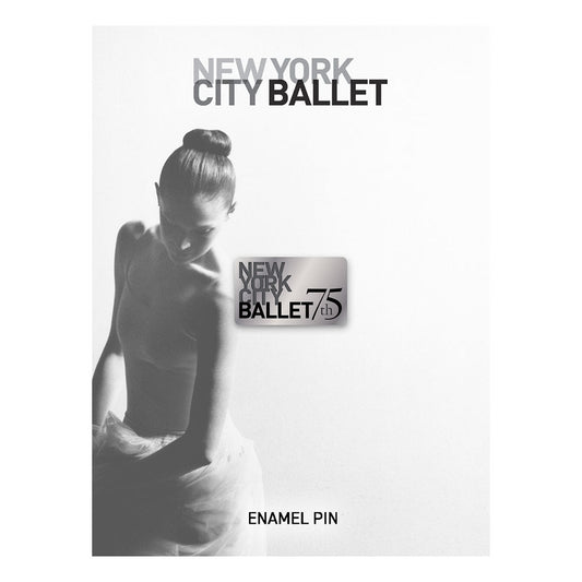 New York City Ballet 75th Anniversary Logo Pin