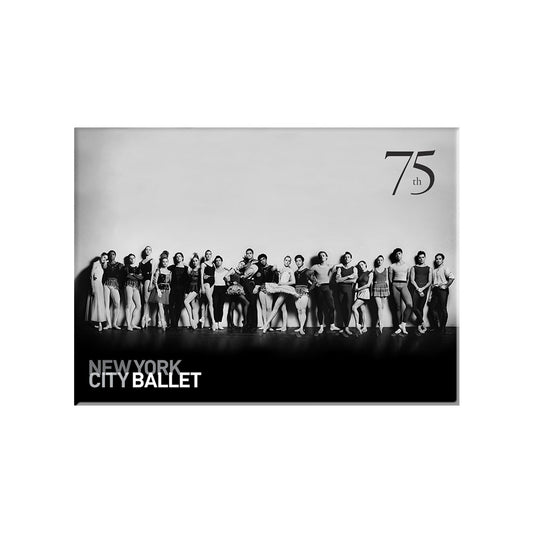 New York City Ballet 75th Anniversary Logo Magnet
