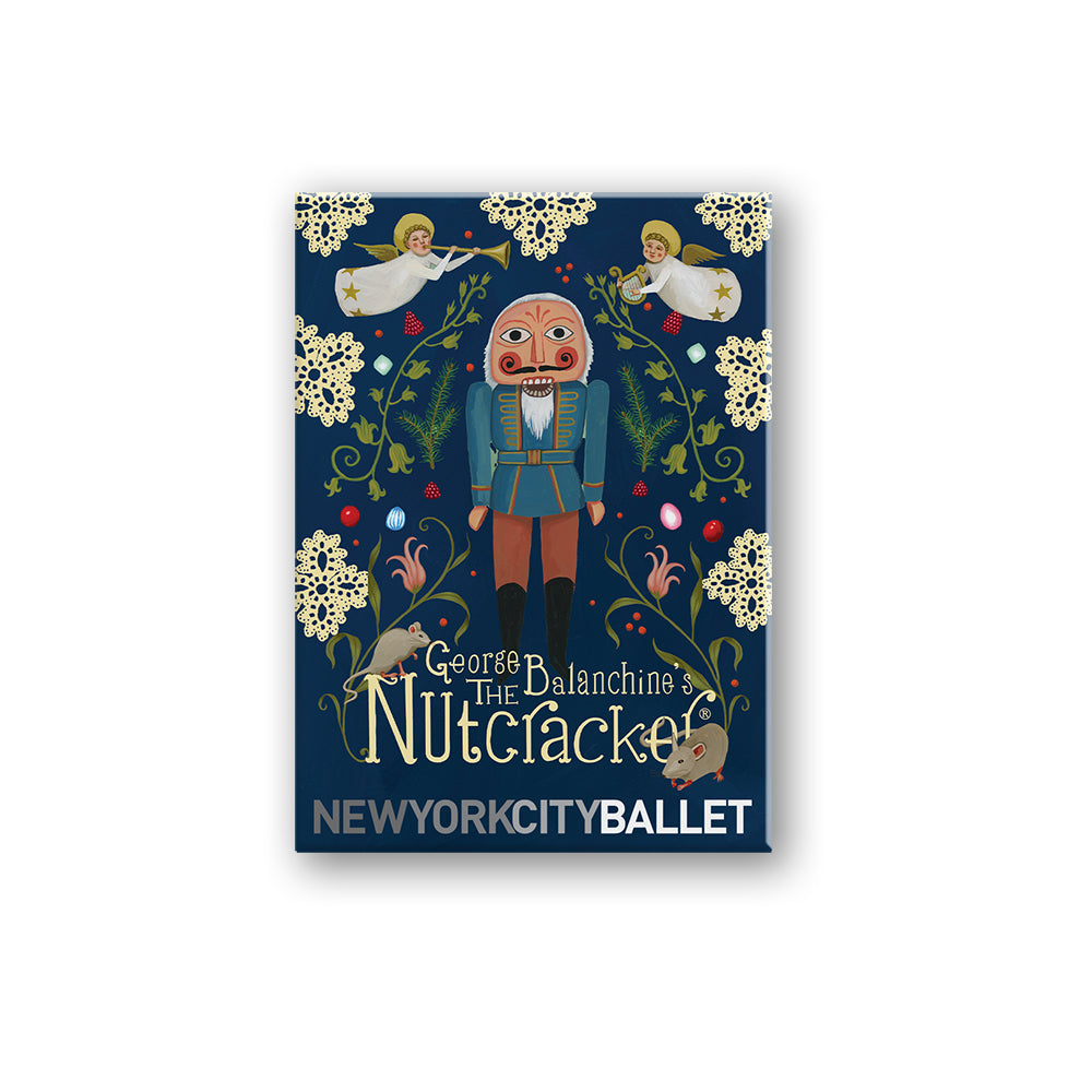 New York City Ballet Nutcracker Logo Magnet