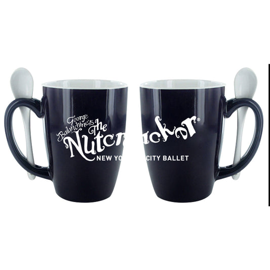 The Nutcracker Blue Knockout Logo Mug