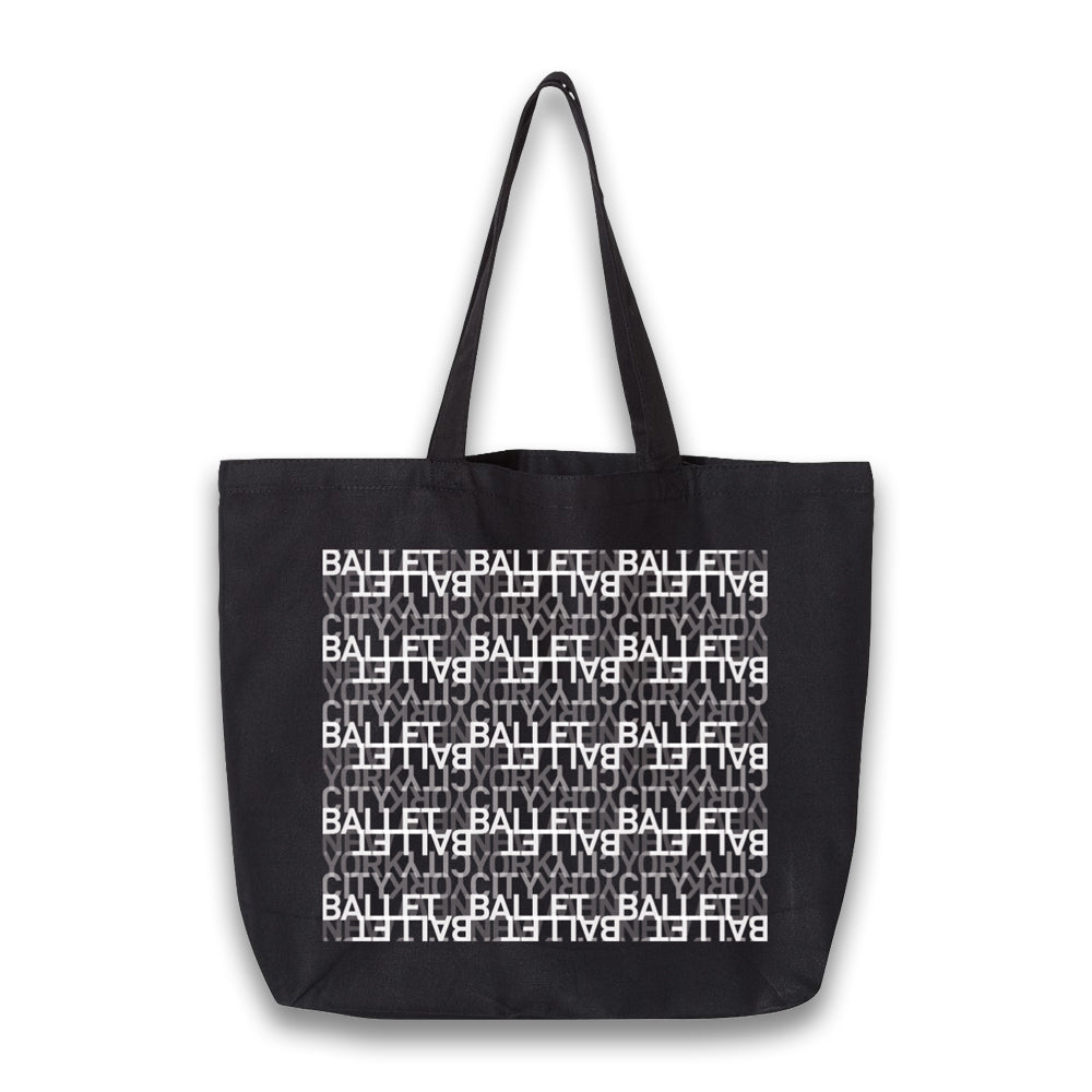 New York City Ballet Repeating Logo Tote